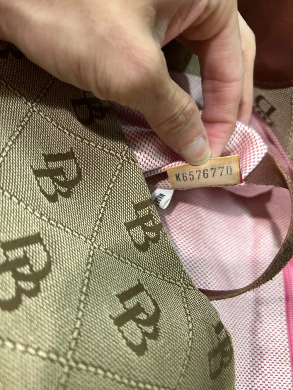 Dooney and Bourke Brown Monogram Hobo Shoulder Bag -